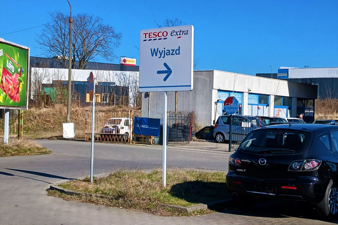 Przebudowa dawnego Tesco