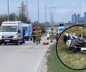 Śmiertelny wypadek motocyklistów na ul. Wirażowej