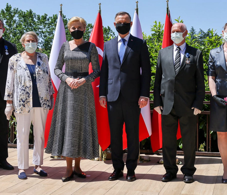 Agata Duda znowu w szpilkach