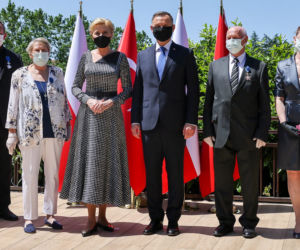 Agata Duda znowu w szpilkach