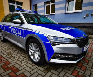 Hybrydowy radiowóz Skoda Superb iV 