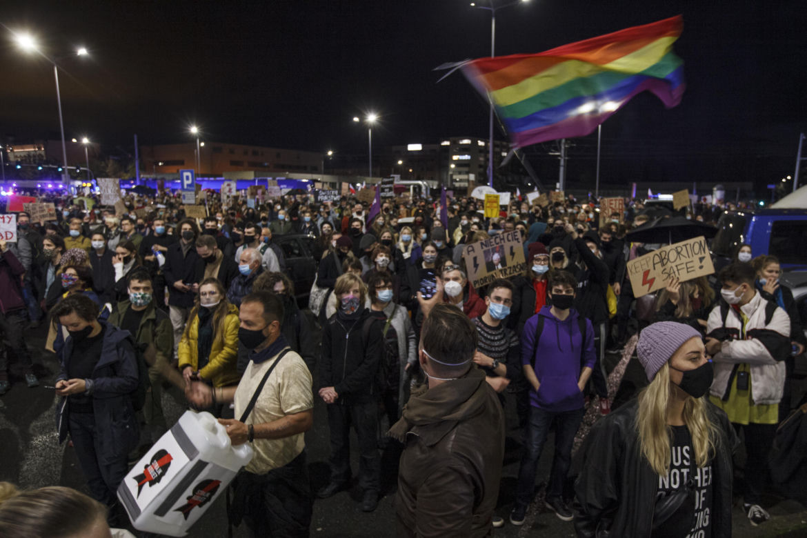 Protest kobiet we Wrocławiu