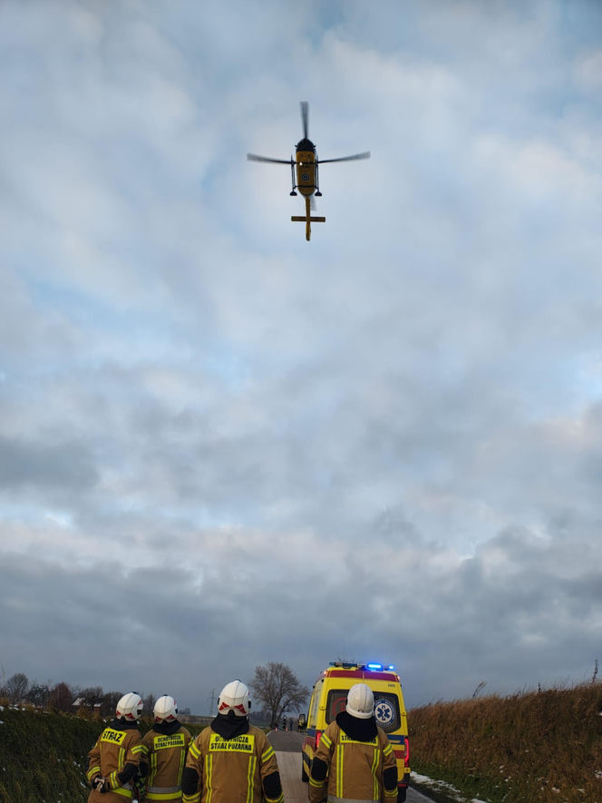 Tragedia pod Krakowem. Nie żyje 11-letnie dziecko potrącone przez auto dostawcze