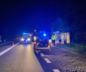 Pijany kierowca uciekał przed policją