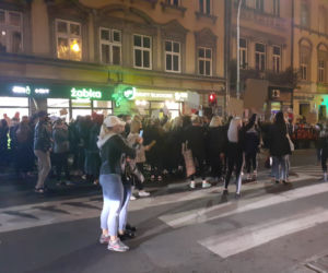 Protest kobiet w Przemyślu 