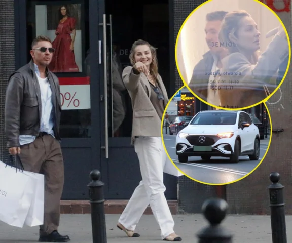 Socha przyłapana! Pirackie rajdy i czułe gesty z projektantem