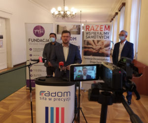 Wigilia dla samotnych w Radomiu 2020 - konferencja prasowa