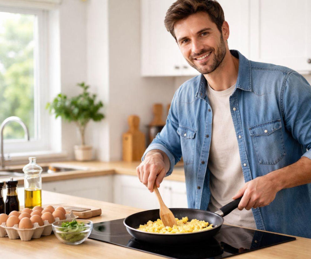 kuchnia, mężczyzna