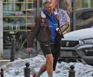 Maciej Dowbor wystawił nogi na mróz