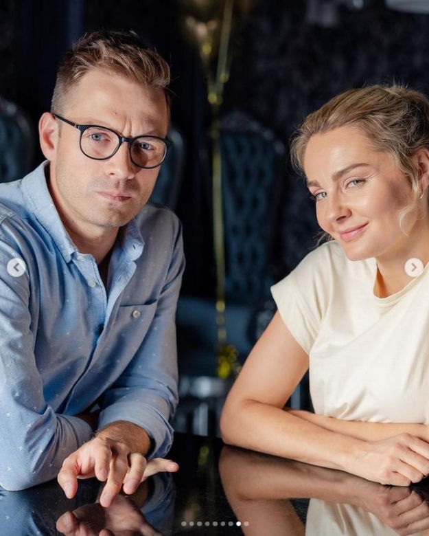 Przyjaciółki 22 sezon. Inga (Małgorzata Socha), Dagmar (Marcin Korcz)
