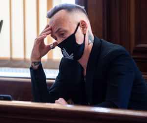 Adam Nergal Darski w sądzie