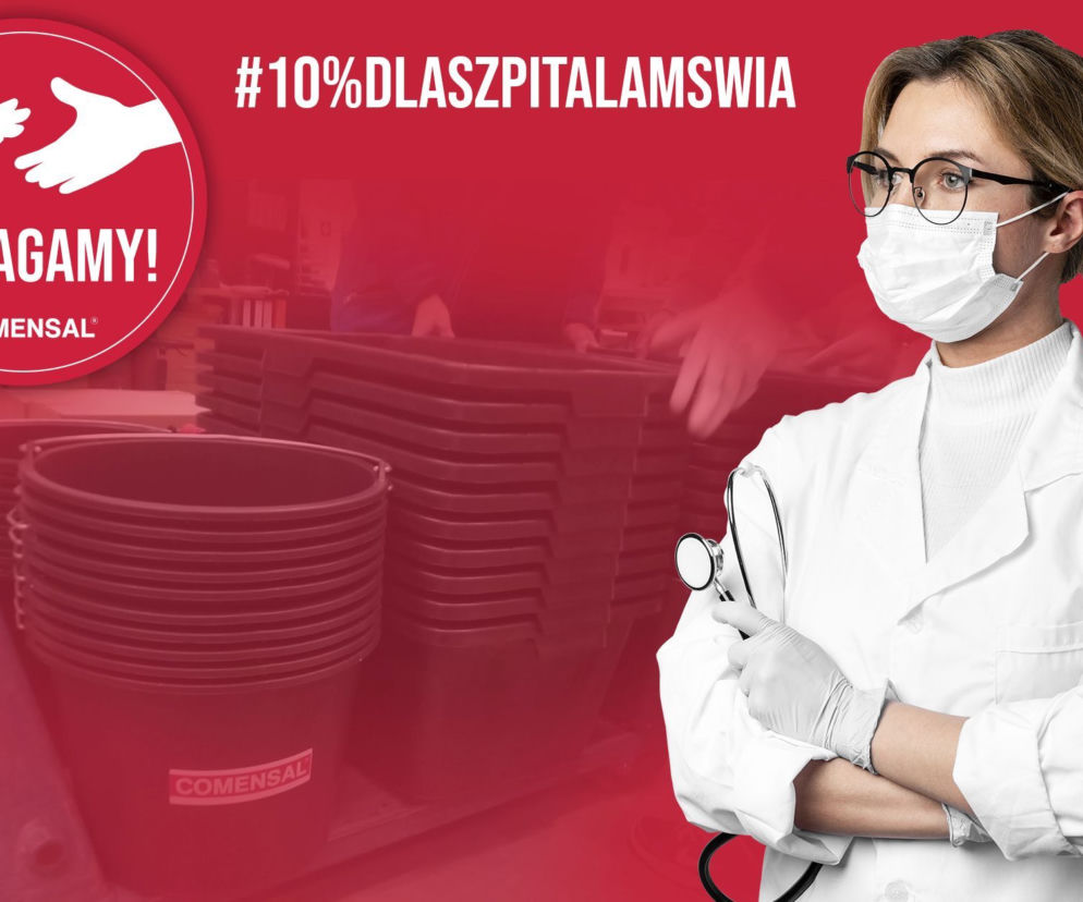Firma COMENSAL wspiera Warszawski Szpital MSWiA przy ulicy Wołoskiej