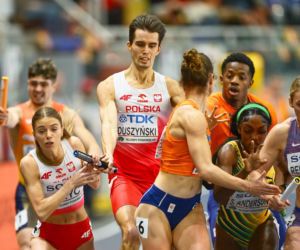 Halowe Mistrzostwa Świata w Lekkoatletyce Kujawy Pomorze 26 w Toruniu: Zdjęcia kibiców i zawodników z soboty, 2. dnia imprezy