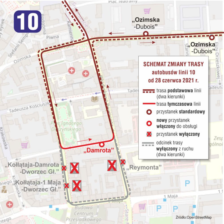 MZK Opole zmienia kursy! Duże utrudnienia od 28 czerwca. Sprawdź, co się zmieni [GALERIA]
