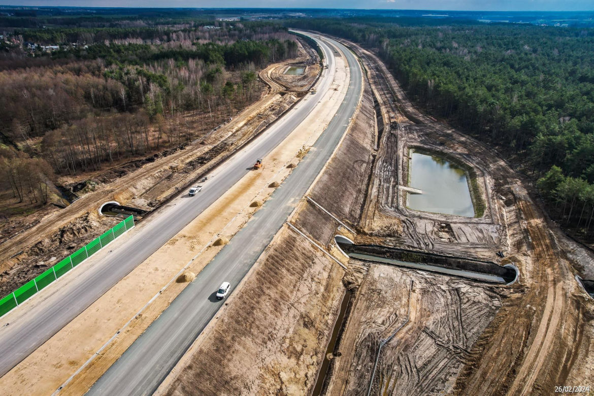 Budowa autostrady A2 Siedlce Zachód - Siedlce Południe