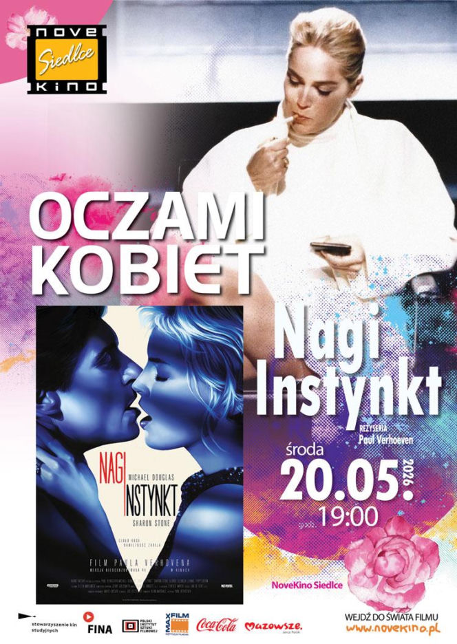 NoveKino Siedlce zaprasza na film „Nagi Instynkt” w jakości 4K!