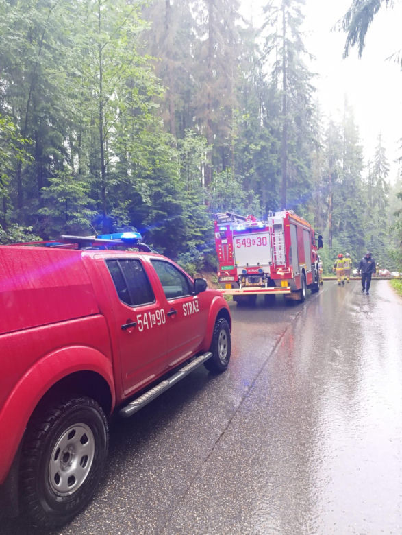 Nawałnice w Małopolsce. Służby podsumowują setki interwencji. Sytuacja wraca do normy