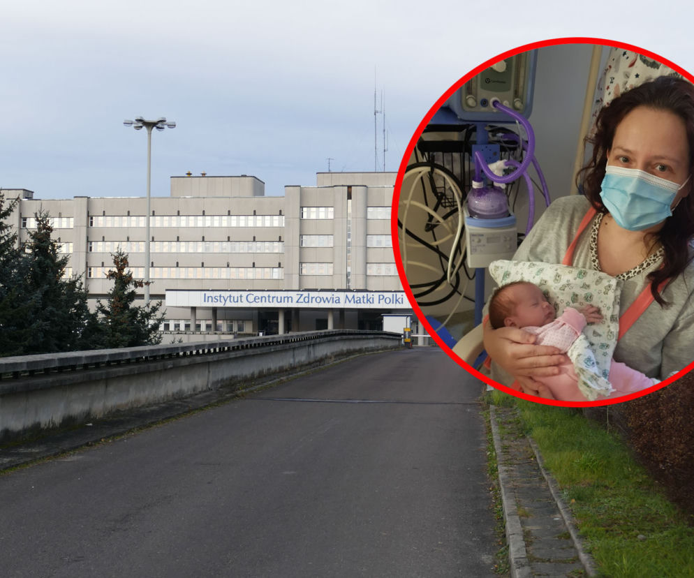 Łódź. Chora na Covid urodziła córeczkę, potem przeszła piekło. To cud, że żyję