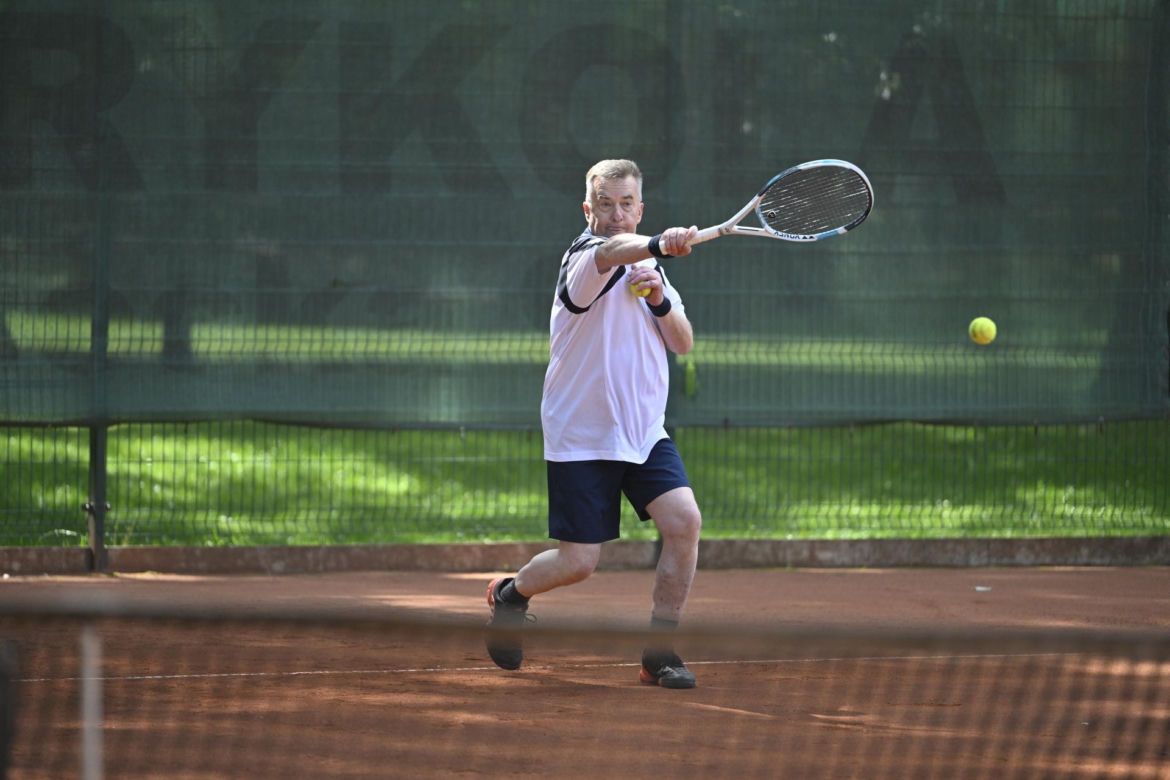 Dariusz Wieczorek zgubił 5 kg na korcie