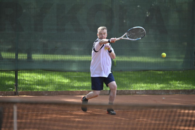 Dariusz Wieczorek zgubił 5 kg na korcie