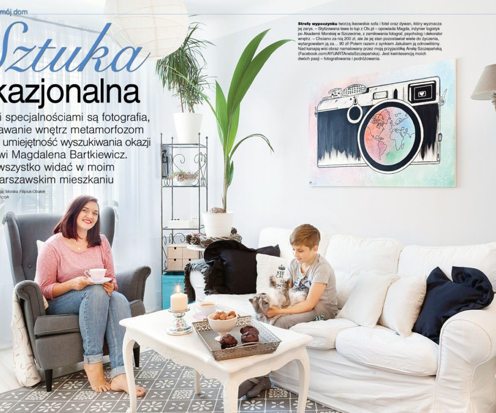 MM 08/18 -Sztuka okazjonalna: Magdalena Bartkiewicz z Legionowa