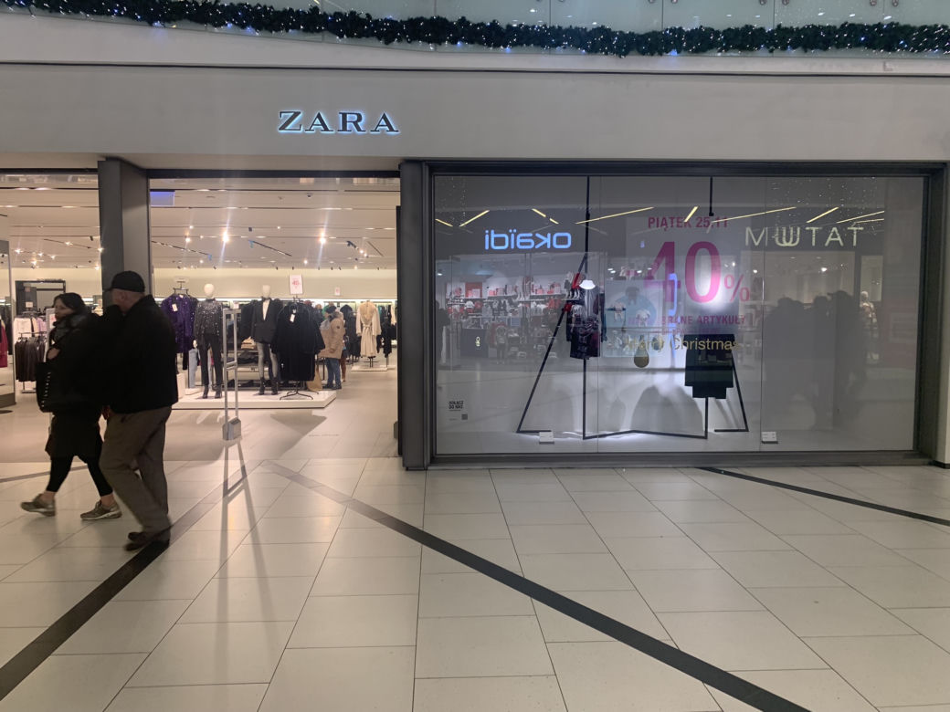 Galeria Katowicka. Black Friday w sklepie Zara