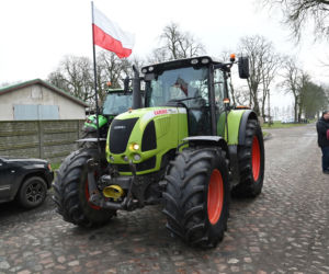 Protesty rolników na drogach województwa zachodniopomorskiego