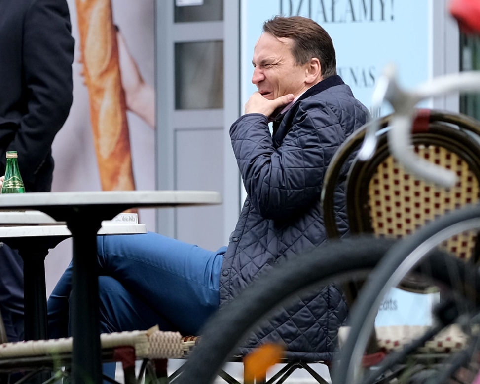Radosław Sikorski z żoną Anną Applebaum