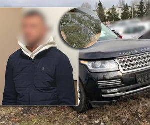 Człowiek bez tożsamości, kilogramy narkotyków i luksusowe fury. Szybko zrzedła mu mina