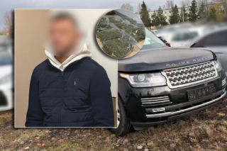 Człowiek bez tożsamości, kilogramy narkotyków i luksusowe fury. Szybko zrzedła mu mina