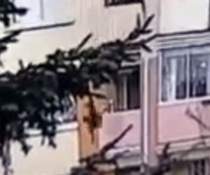 Suwałki. Wnuczek wyrzucił babcię z balkonu