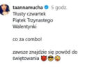 Tłusty czwartek w wersji 18+? Anna Mucha smaruje obcego mężczyznę czekoladą!