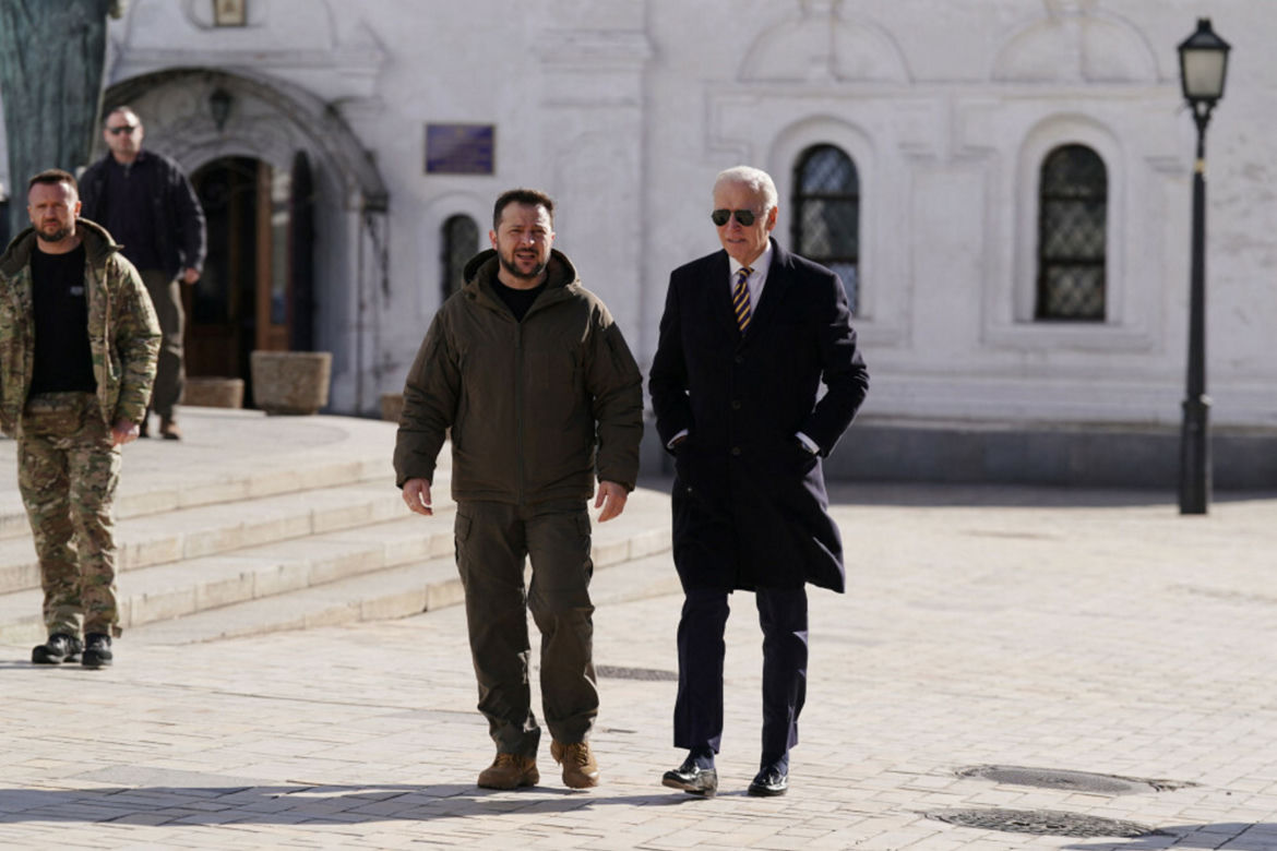 Przemówienie prezydenta Joe Bidena w Kijowie