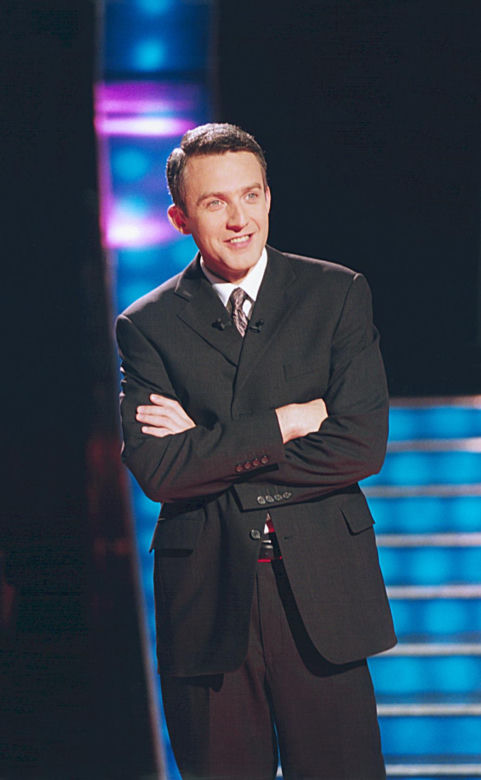 Hubert Urbański w "Milionerach" TVN-u