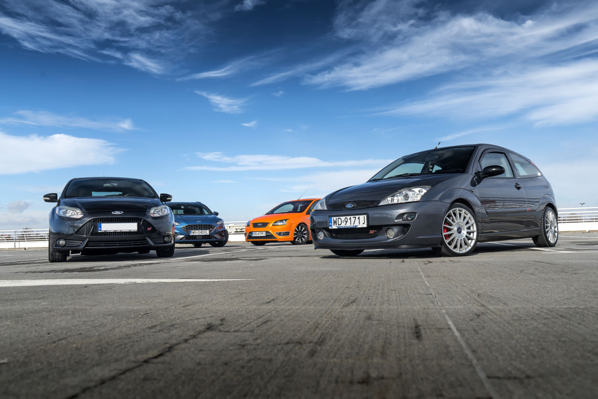 Ford Focus ST - cztery generacje hot-hatcha