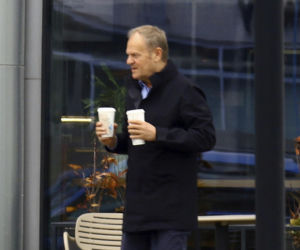 Rodzinna kawka Tuska