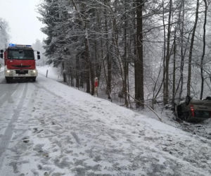 Wypadek na DK 51 między między Ługwałdem i Spręcowem