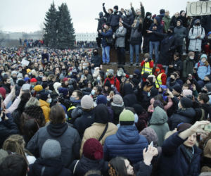 Protesty w Rosji po aresztowaniu Aleksieja Nawalnego