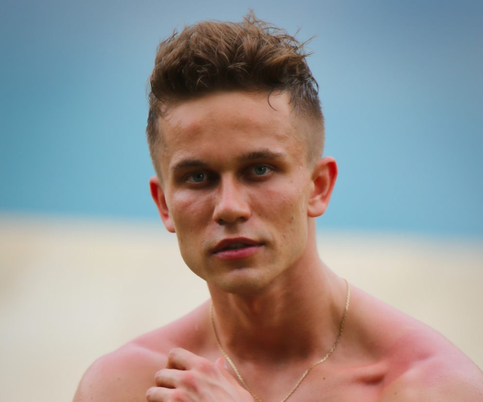 Łukasz Karpiński w programie Hotel Paradise 2. Chłopak z Mazur szuka miłości na wyspie [FOTO]