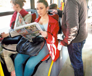 Nie  daj się okraść w autobusie