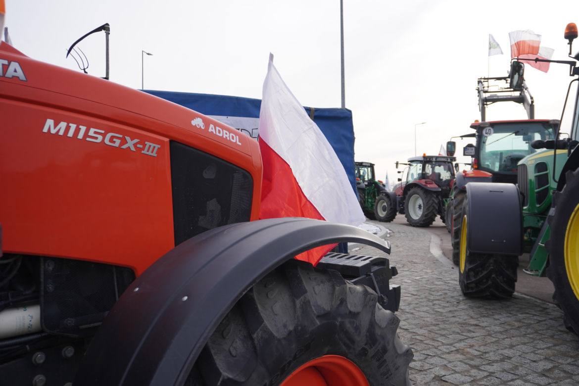Protest rolników w Podlaskiem. Ciągniki blokują drogi w całym województwie! 