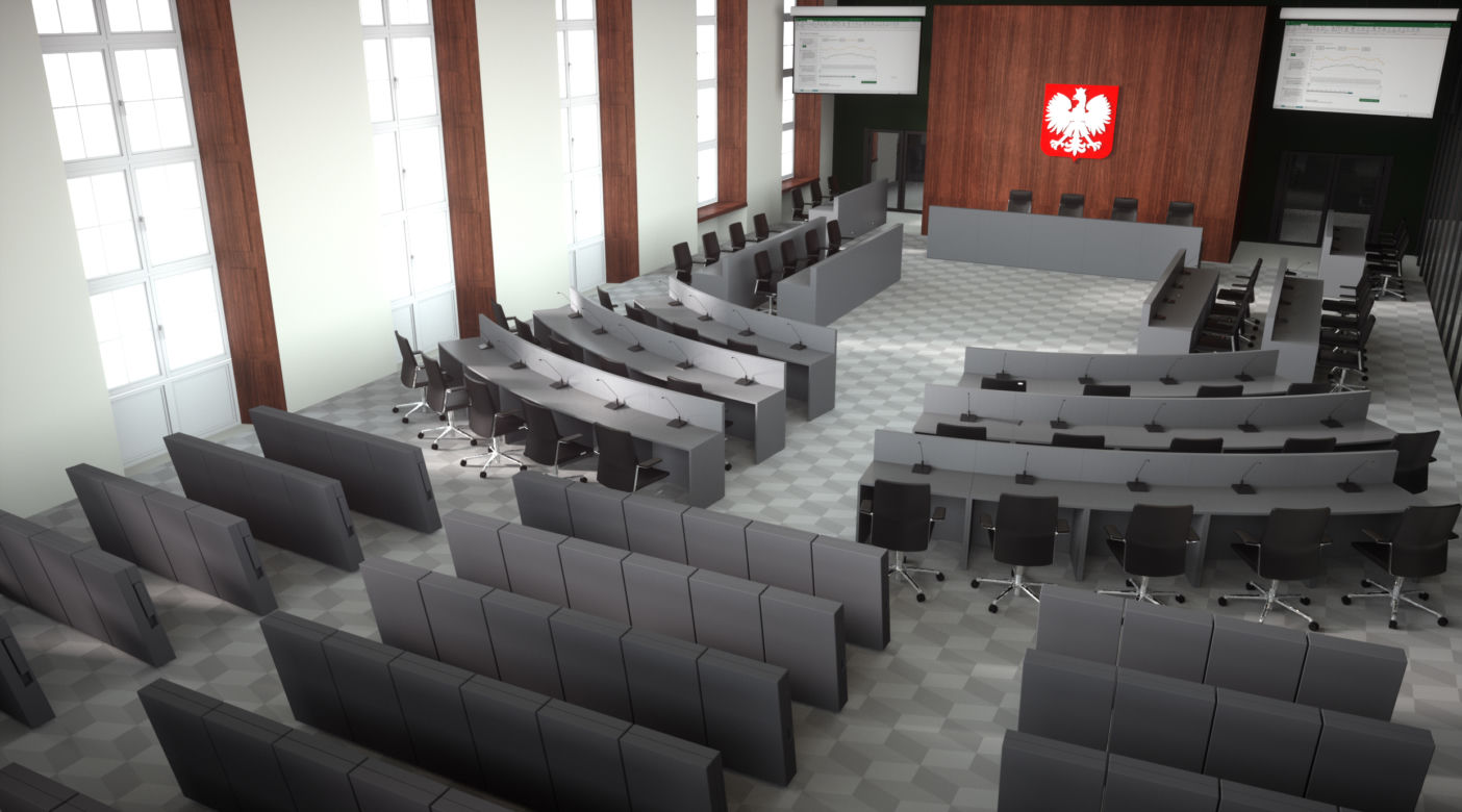 Tak będzie wyglądać nowa sala sesyjna RM