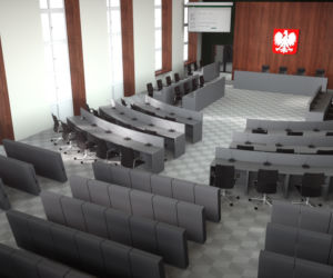 Tak będzie wyglądać nowa sala sesyjna RM