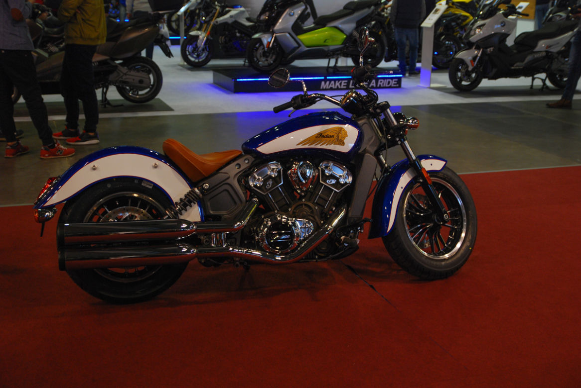 Motocykle Indian na Targach Poznań Motor Show 2017