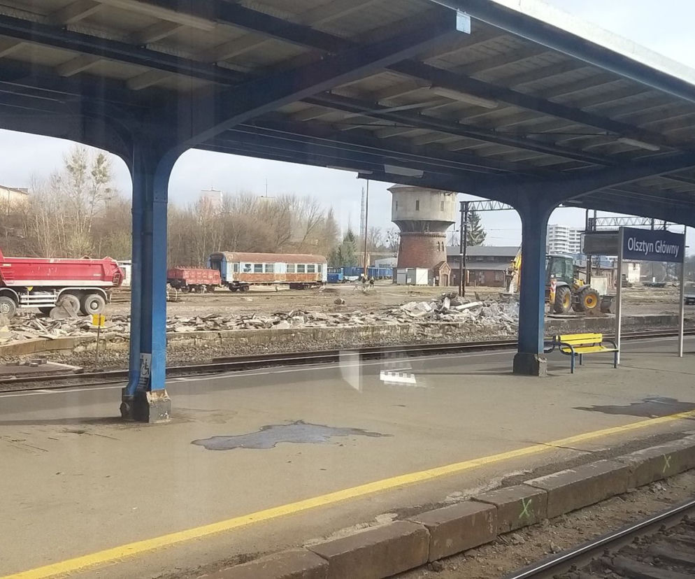 Widok na były peron