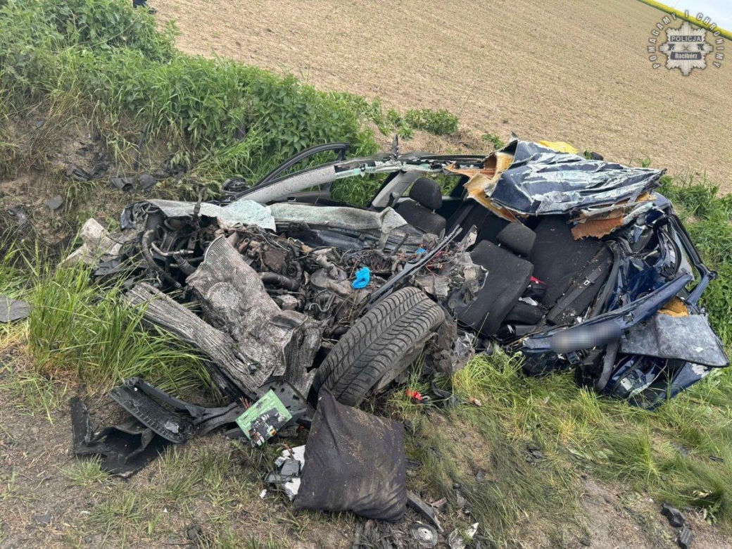 Tragiczny wypadek w Bieńkowicach pod Raciborzem. Nie żyje mężczyzna