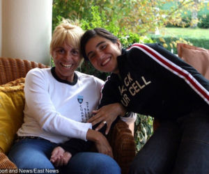 Claudia Villafane i Diego Maradona