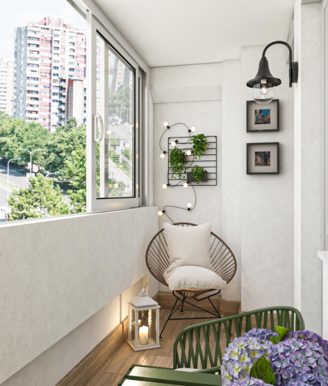 Jak urządzić wąski balkon?