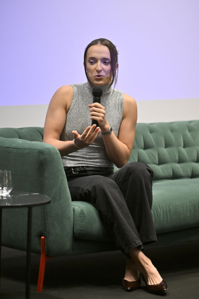 Iga Świątek rozdała stypendia