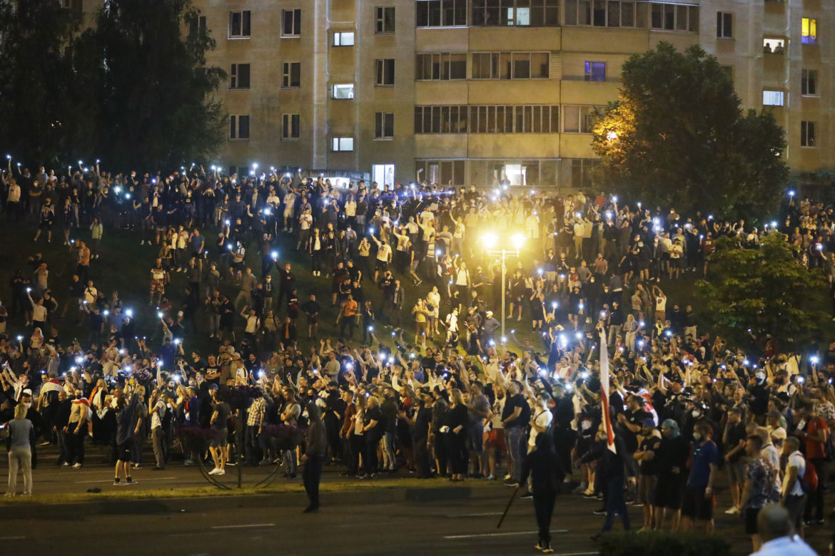 Protesty na Białorusi